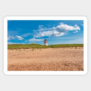 Covehead Harbour Lighthouse Sticker